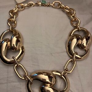 INC International Concepts Gold Statement Necklace